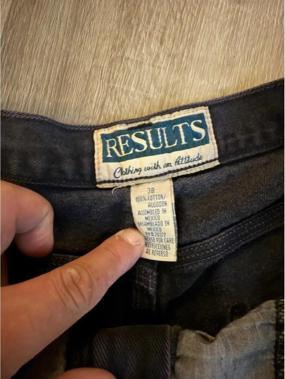 Wrangler  carpenter shorts and vintage results shorts bundle sz 38